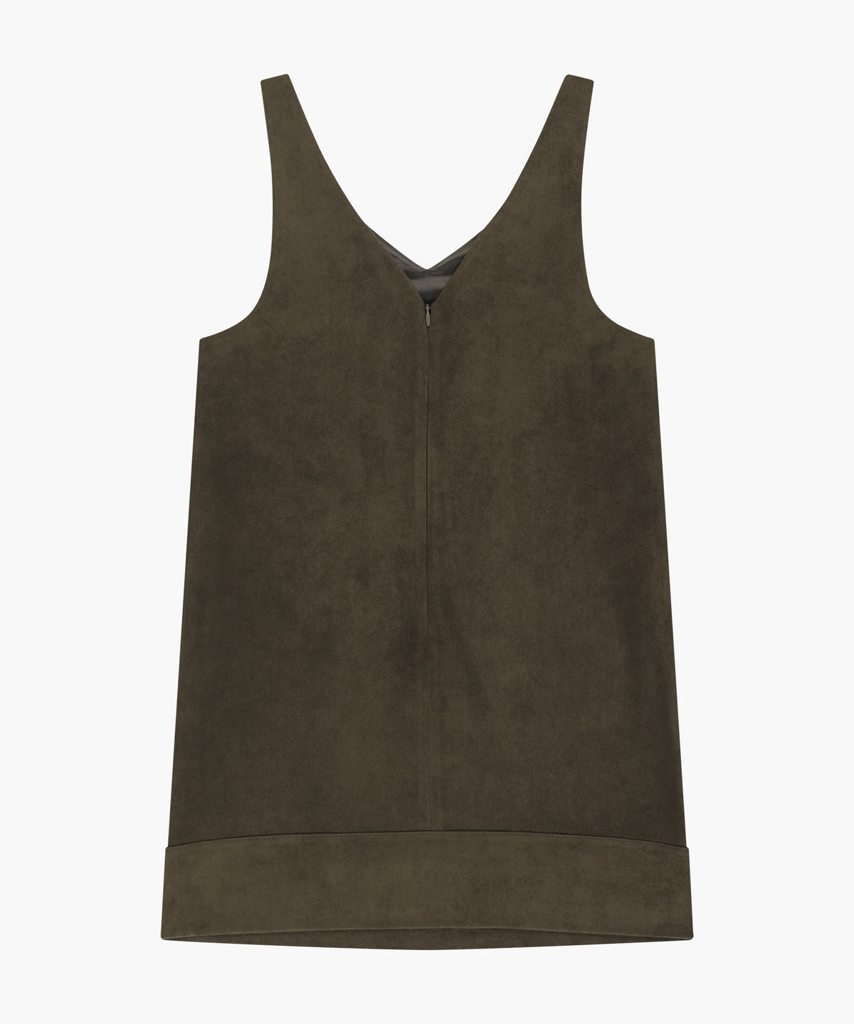 Marithe & Francois Girbaud - Faux Leather Sleeveless Mini Dress (Brown) product image 6 | TRAB K-Fashion Australia