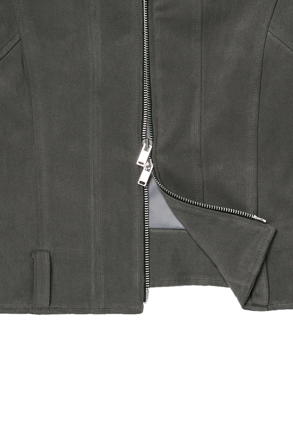Deinet - Deinet Belted Cotton Jacket (Charcoal) product image 19 | TRAB K-Fashion Australia