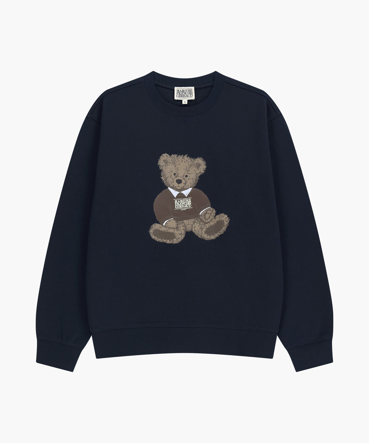 Marithe & Francois Girbaud - Doodle Bear Sweatshirt (Navy) product image 6 | TRAB K-Fashion Australia