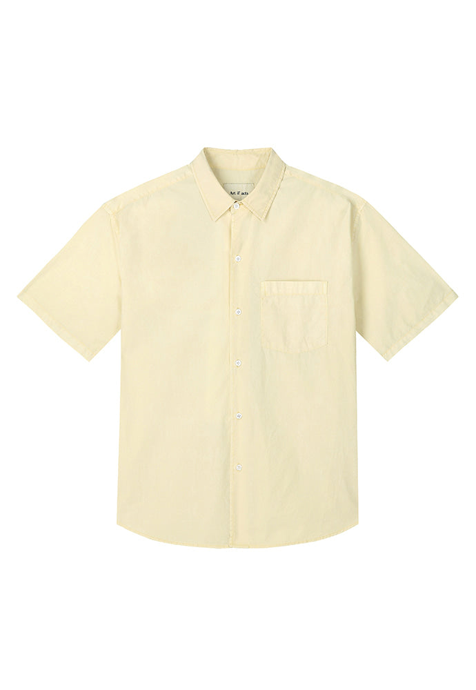 Art if acts - Garment Dyed Half Shirt (Sunset Yellow) product image 6 | TRAB K-Fashion Australia
