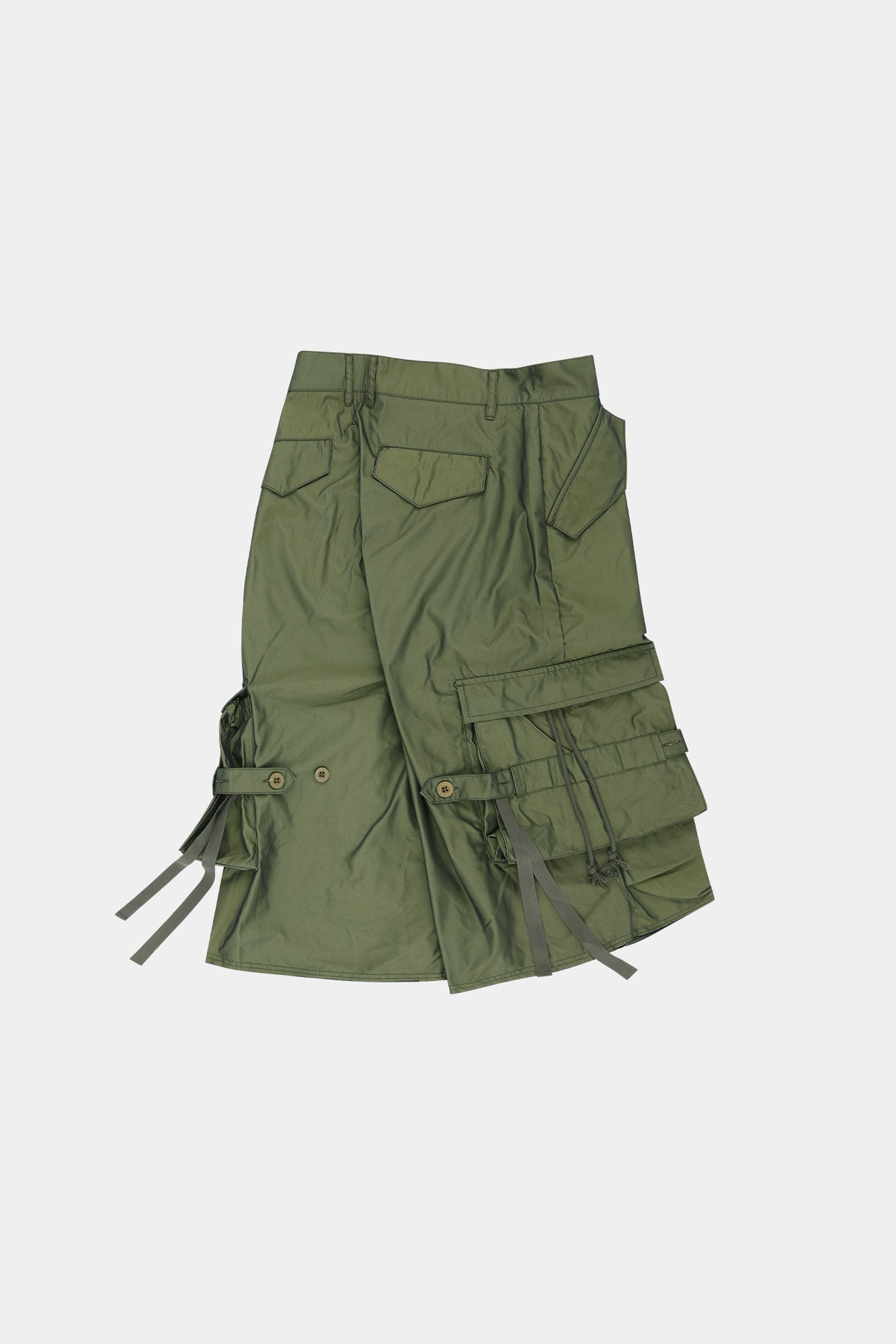 Andersson Bell - Nadrin Multi Pocket Cargo Shorts (Khaki) product image 10 | TRAB K-Fashion Australia