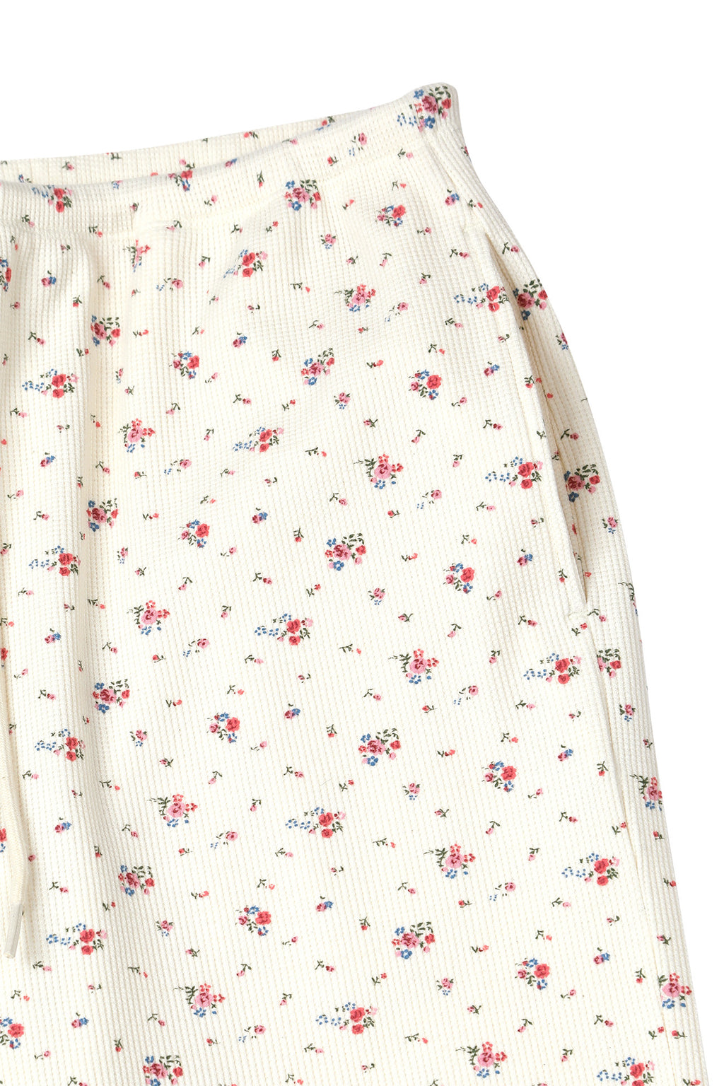Deinet - Soft Waffle Flower Jersey Pants (Ivory) product image 13 | TRAB K-Fashion Australia