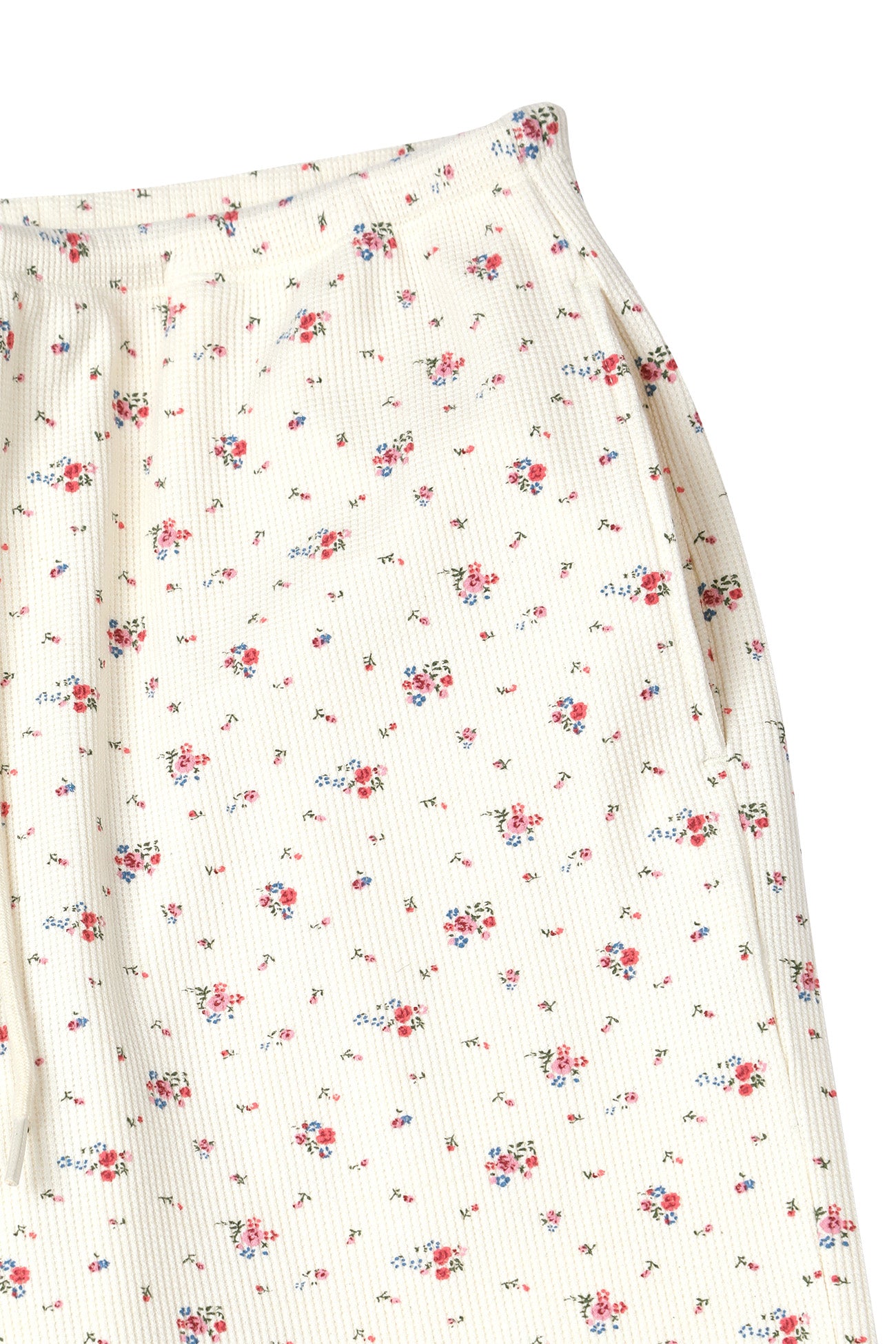 Deinet - Soft Waffle Flower Jersey Pants (Ivory) product image 13 | TRAB K-Fashion Australia
