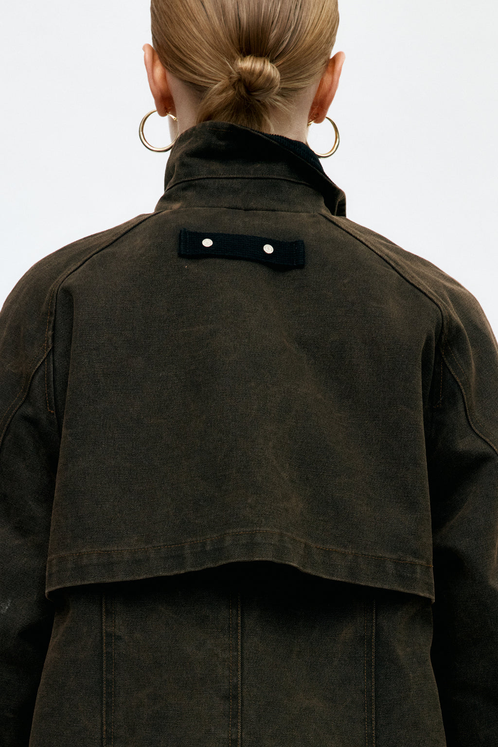 Andersson Bell - Kerri Trapez Work Jacket (Brown) product image 6 | TRAB K-Fashion Australia