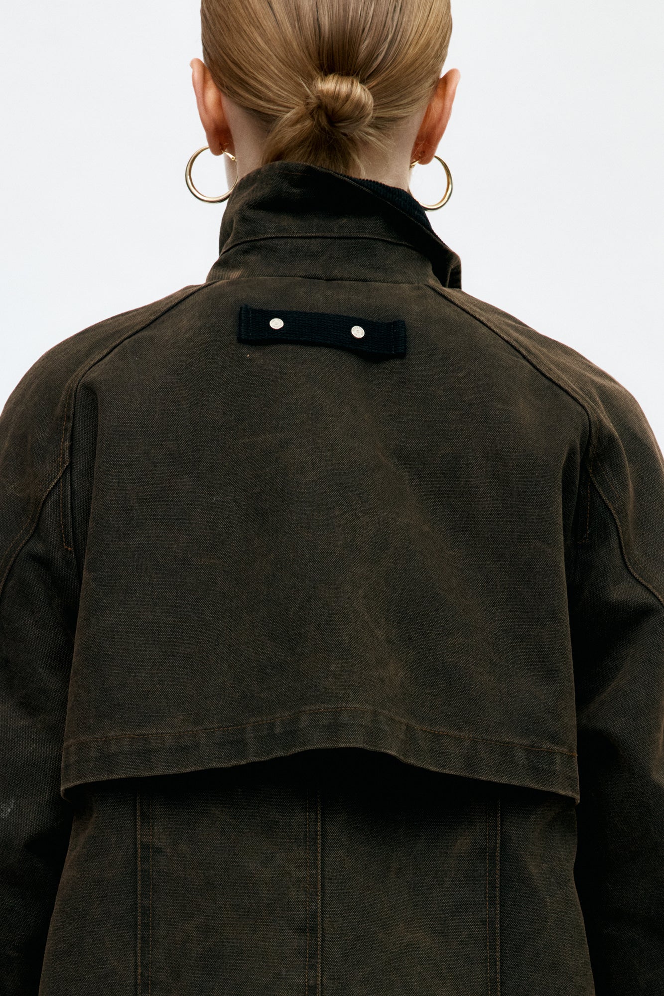 Andersson Bell - Kerri Trapez Work Jacket (Brown) product image 6 | TRAB K-Fashion Australia