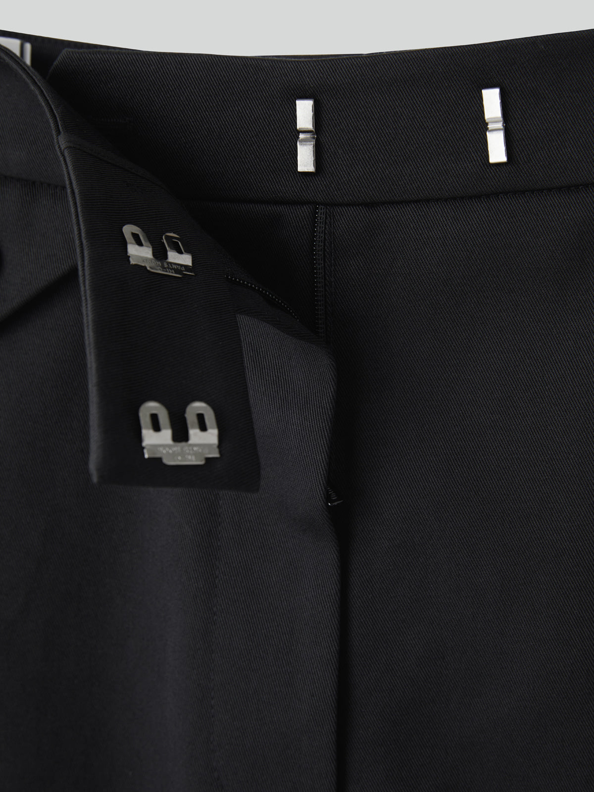 Recto - High-Rise Curved Legs Pants (Black) product image 4 | TRAB K-Fashion Australia