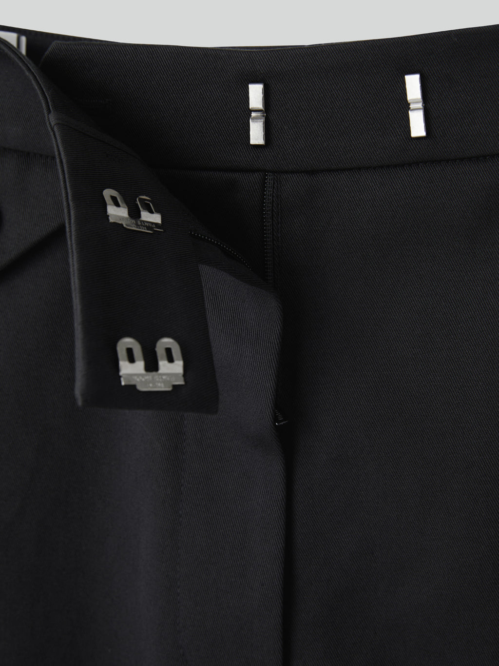 Recto - High-Rise Curved Legs Pants (Black) product image 4 | TRAB K-Fashion Australia