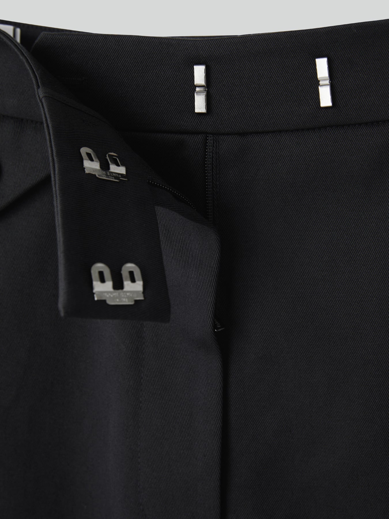 Recto - High-Rise Curved Legs Pants (Black) product image 4 | TRAB K-Fashion Australia