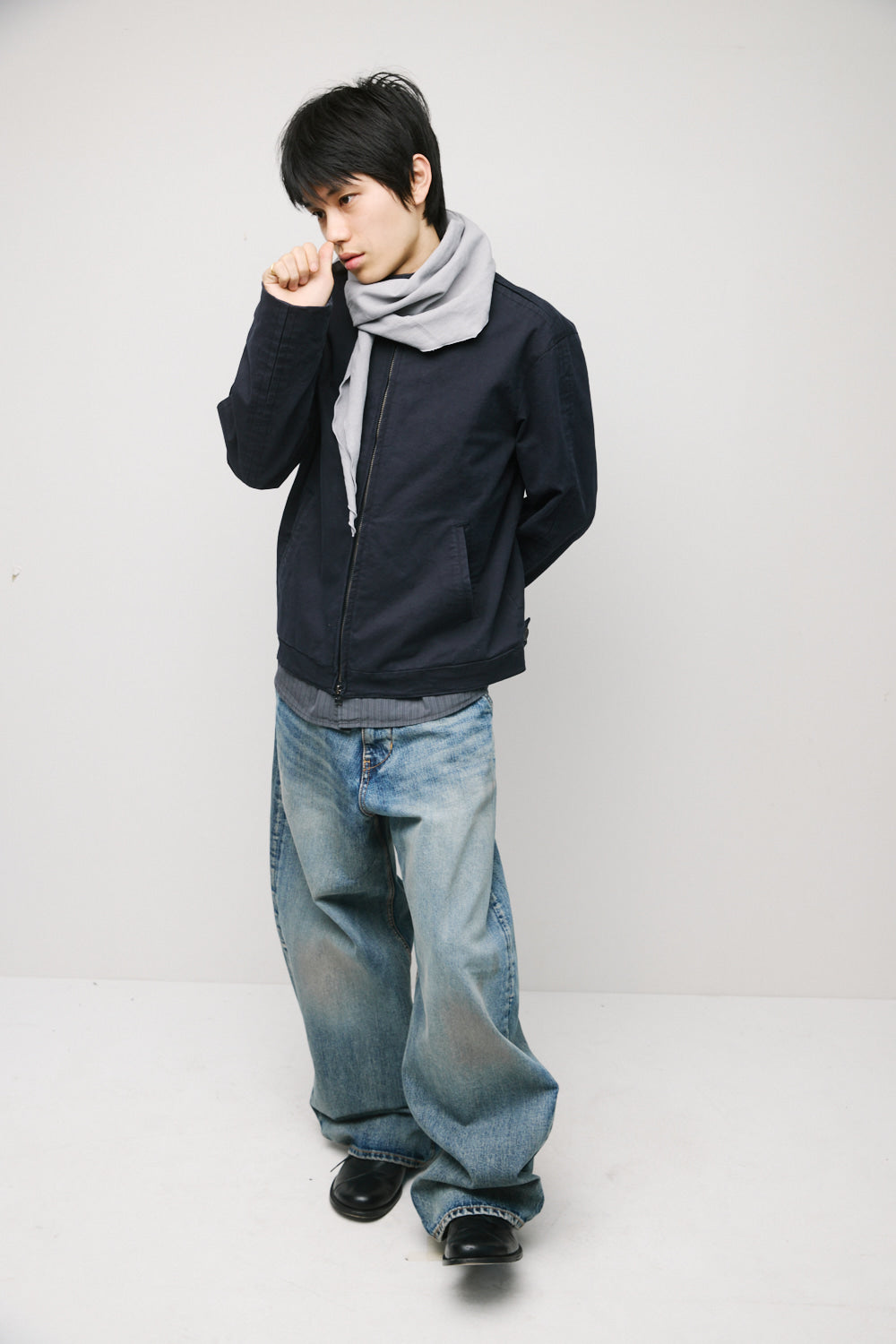 Hatchingroom - Diamond Scarf (Grey) product image 7 | TRAB K-Fashion Australia