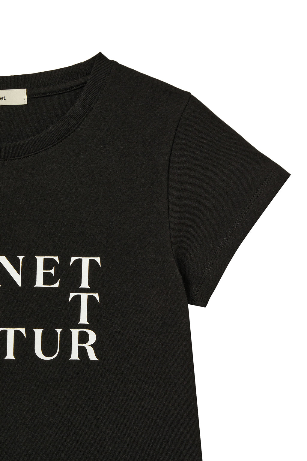 Deinet - Bi Graphic Slimsized T-Shirt (Black) product image 4 | TRAB K-Fashion Australia