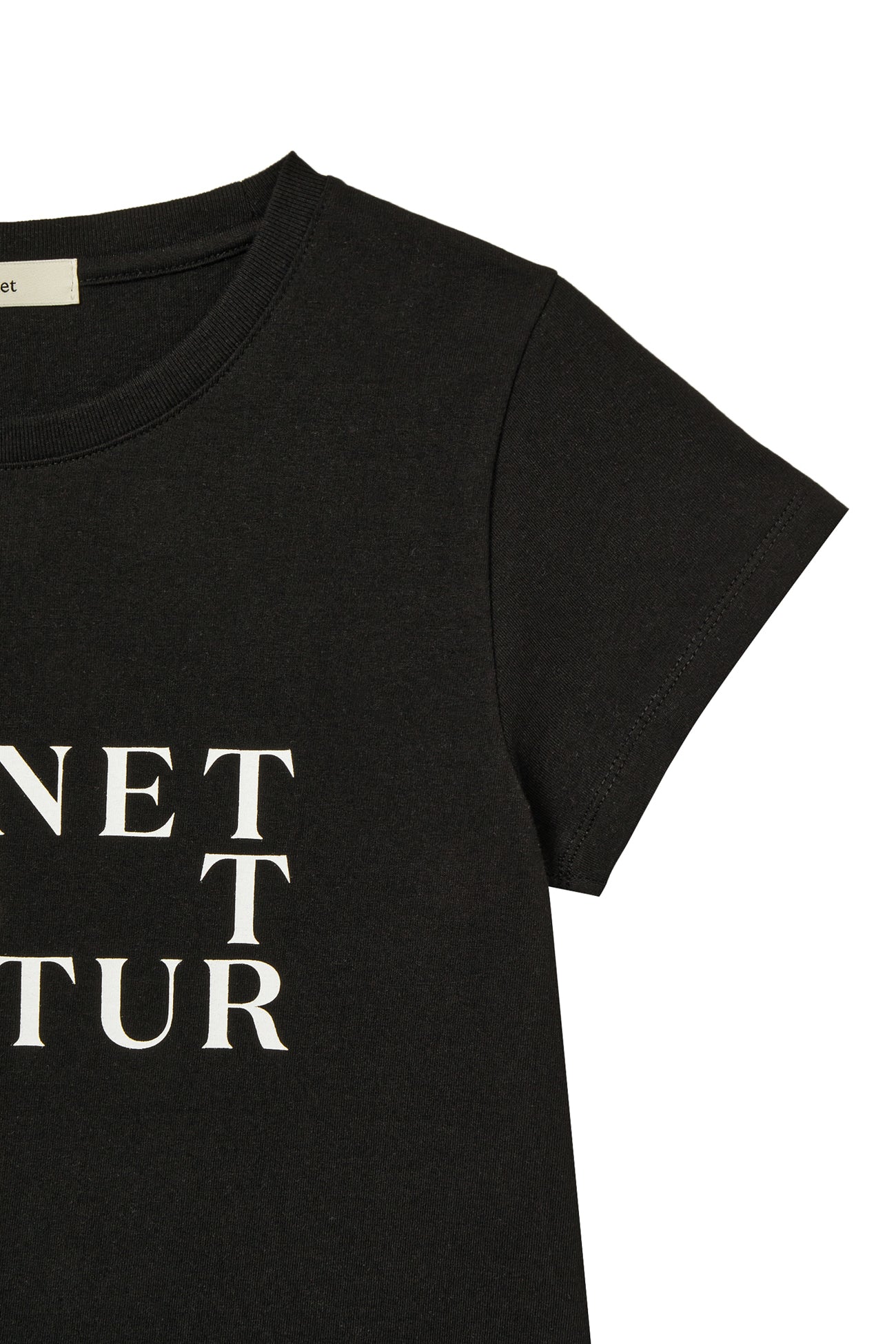 Deinet - Bi Graphic Slimsized T-Shirt (Black) product image 4 | TRAB K-Fashion Australia