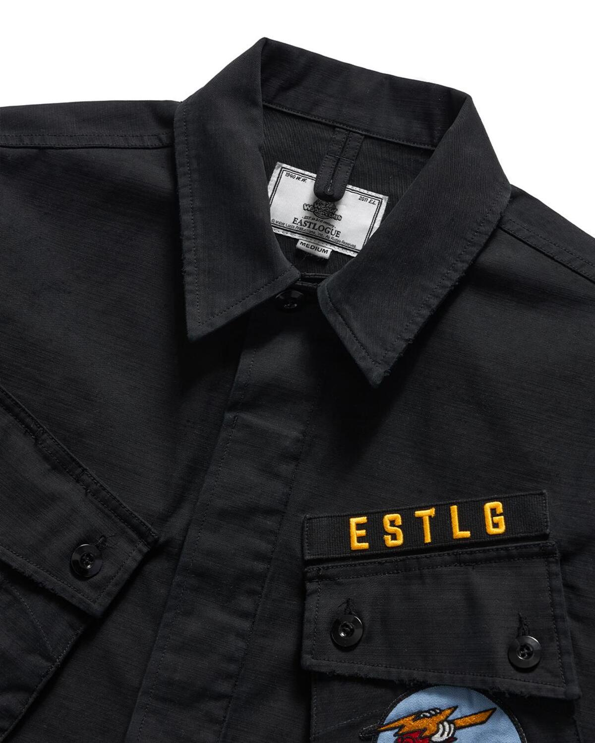 Eastlogue - Comic Jungle Fatigue Jacket (Black) product image 3 | TRAB K-Fashion Australia