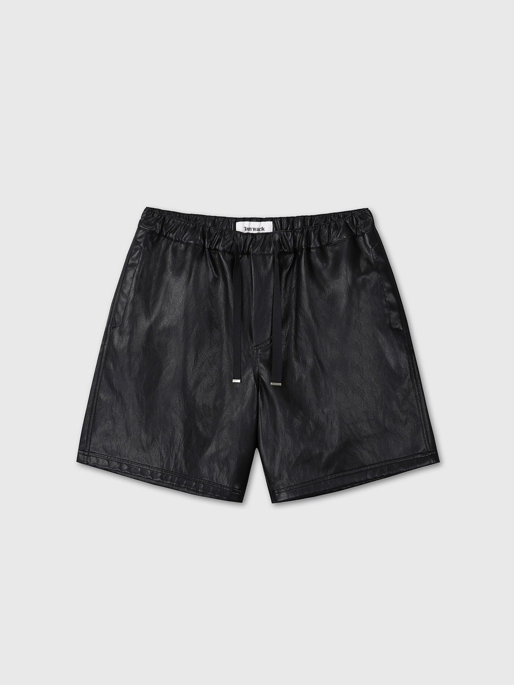 Tonywack - Faux Leather Lounge Shorts (Black) product image 11 | TRAB K-Fashion Australia