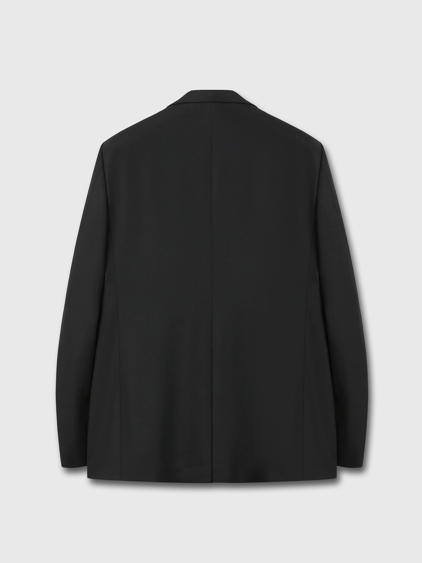 Tonywack - Wool Twill Double-Breasted Tailored Blazer (Black) product image 8 | TRAB K-Fashion Australia
