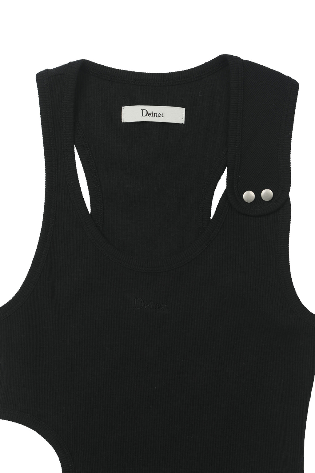 Deinet - Arc Snap Tank Top (Black) product image 3 | TRAB K-Fashion Australia