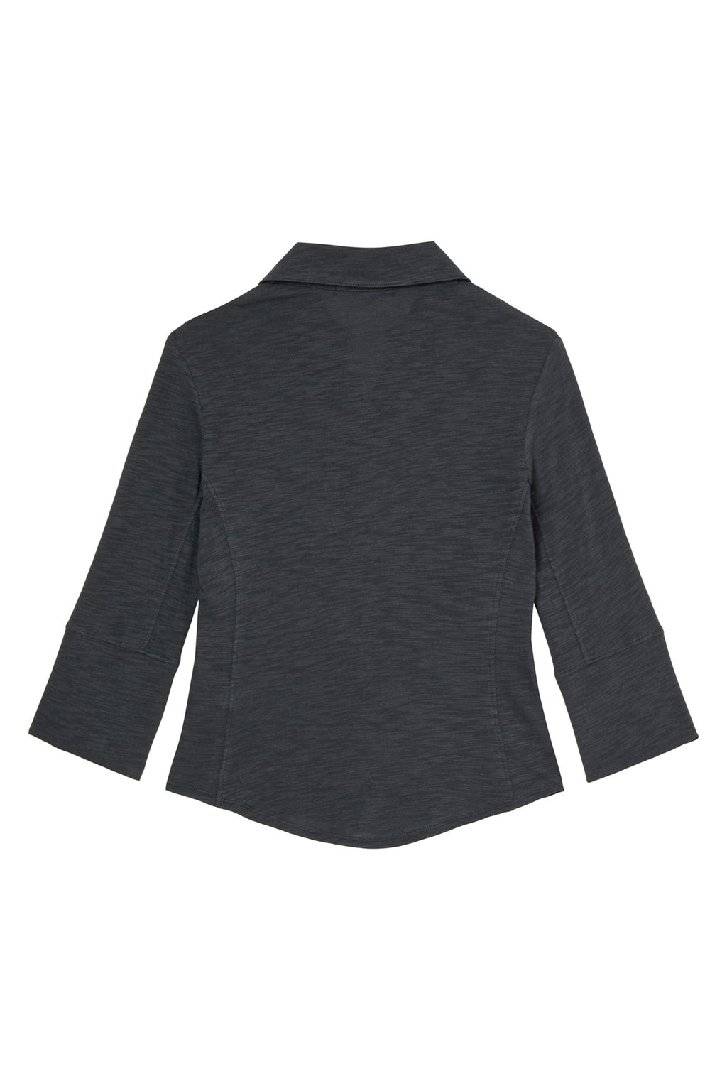 Deinet - Button Collar T-Shirt (Charcoal) product image 10 | TRAB K-Fashion Australia