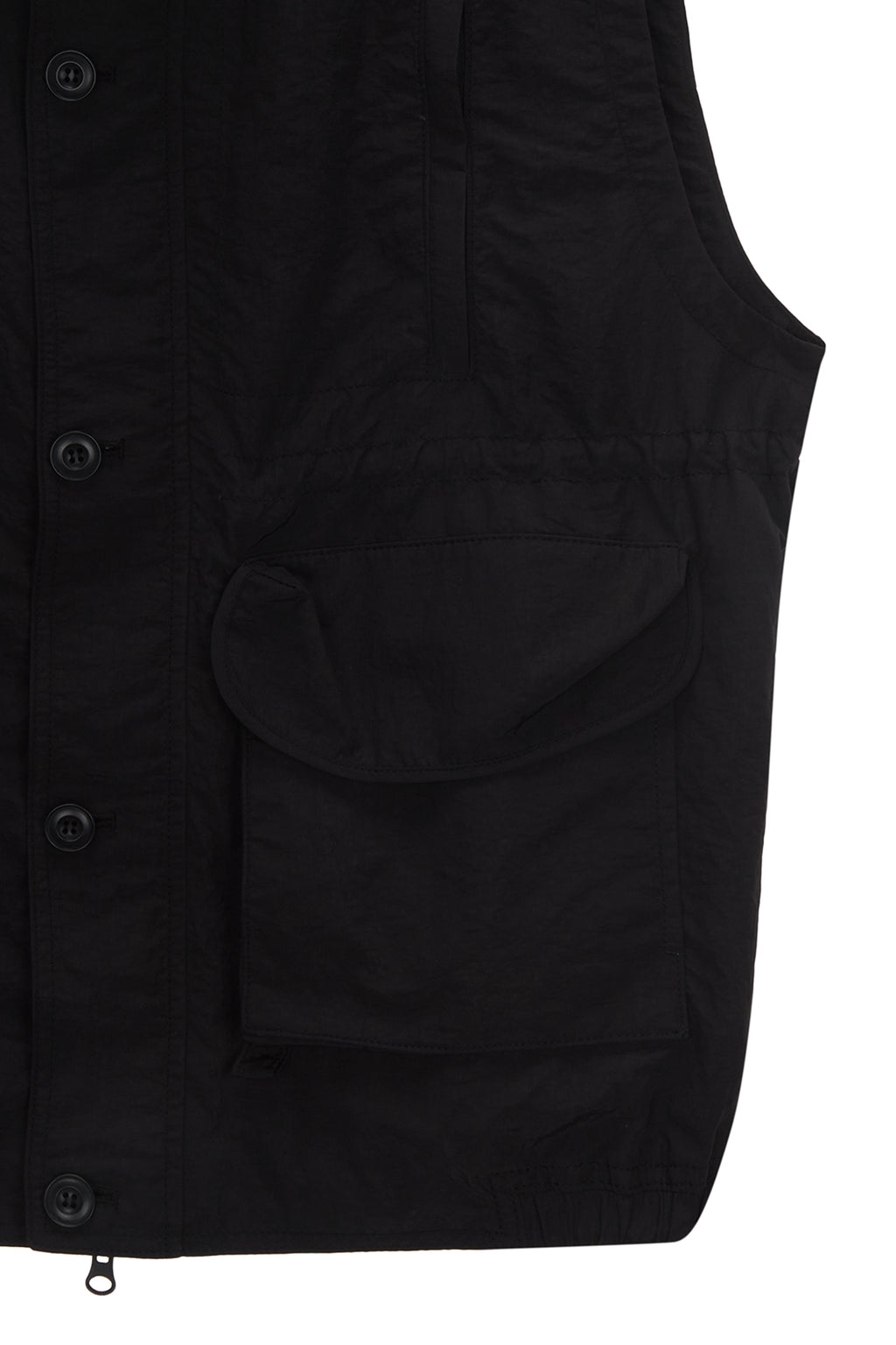 Matin Kim - Nylon Fishing Vest (Black) product image 4 | TRAB K-Fashion Australia