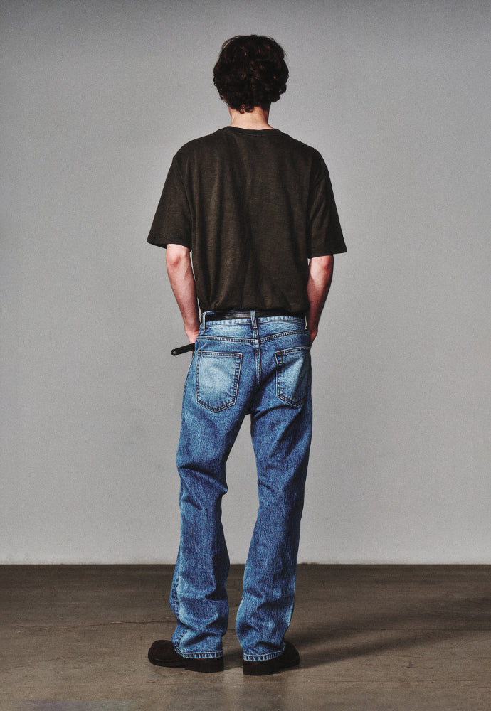 Art if acts - Garment Dyed Slub Pocket T-Shirt (Khaki Grey) product image 3 | TRAB K-Fashion Australia