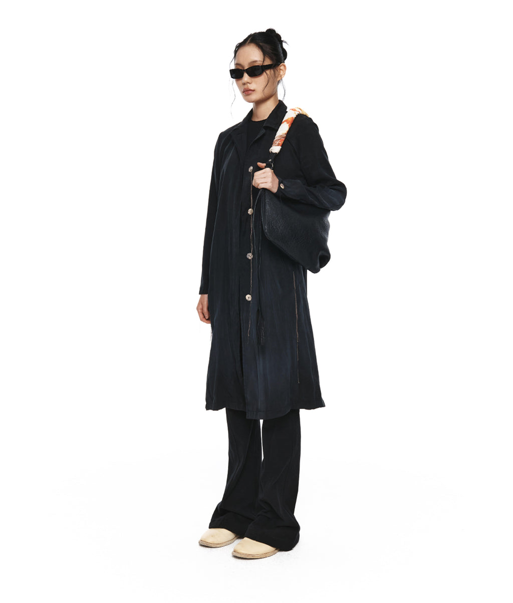 XLIM - Ep.8 Women 01 Shirt Coat (Charcoal) product image 2 | TRAB K-Fashion Australia