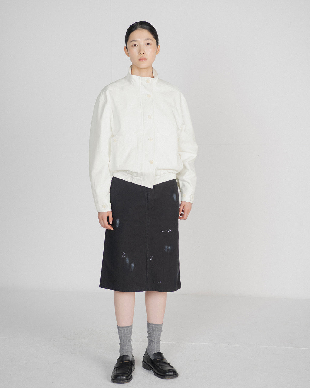 Brownyard - Painted Skirt (Black) product image 1 | TRAB K-Fashion Australia
