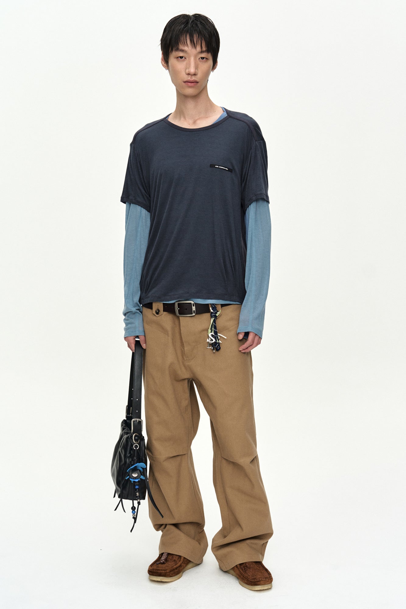 Andersson Bell - Initial Vine Keychain (Navy/Green) product image 5 | TRAB K-Fashion Australia