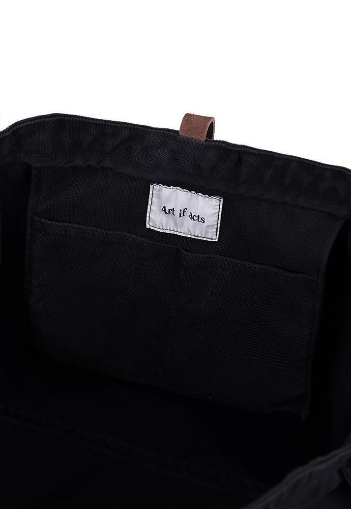 Art if acts - Garment Dyed Newsboy Bag (Black) product image 11 | TRAB K-Fashion Australia