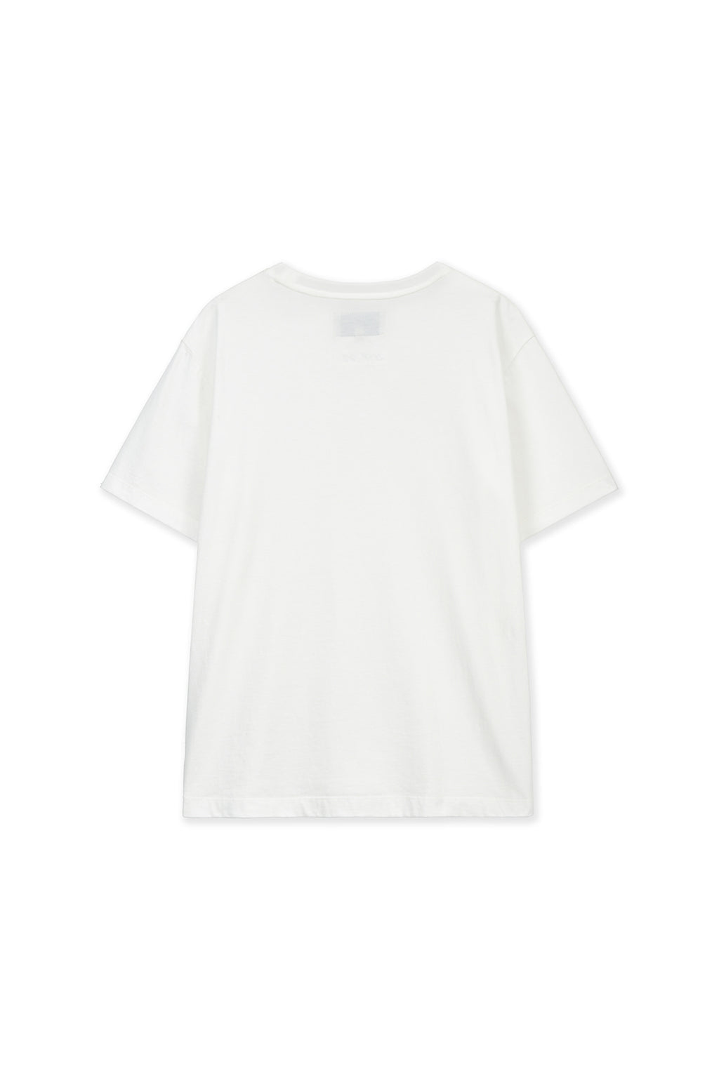 Matin Kim - Label Point Lettering Top (White) product image 2 | TRAB K-Fashion Australia