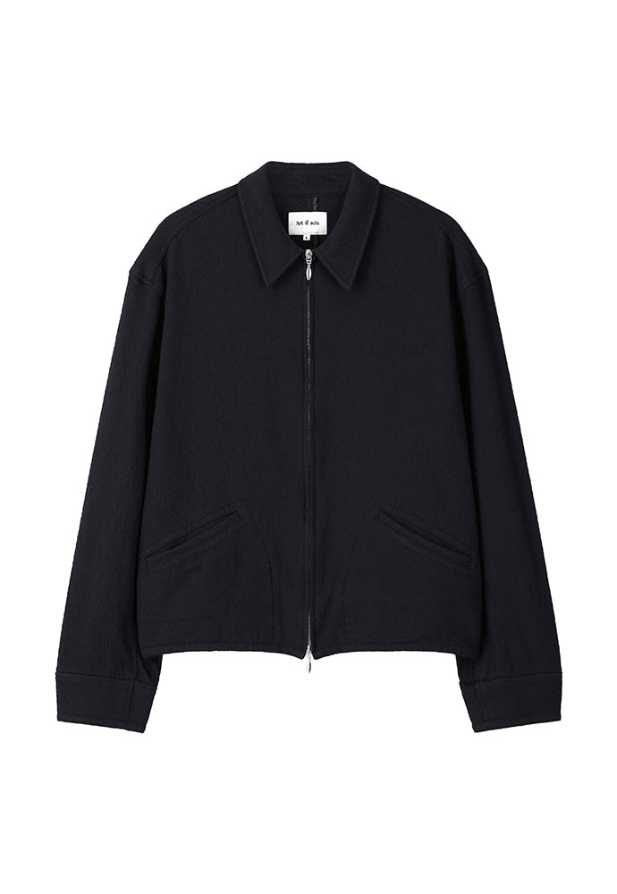 Art if acts - Washed Wool Sports Jacket (Dark Navy) product image 8 | TRAB K-Fashion Australia