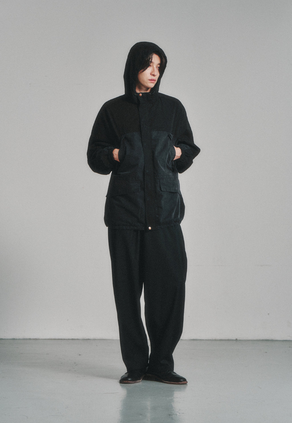 Art if acts - Garment Washed Parka (Faded Black) product image 4 | TRAB K-Fashion Australia