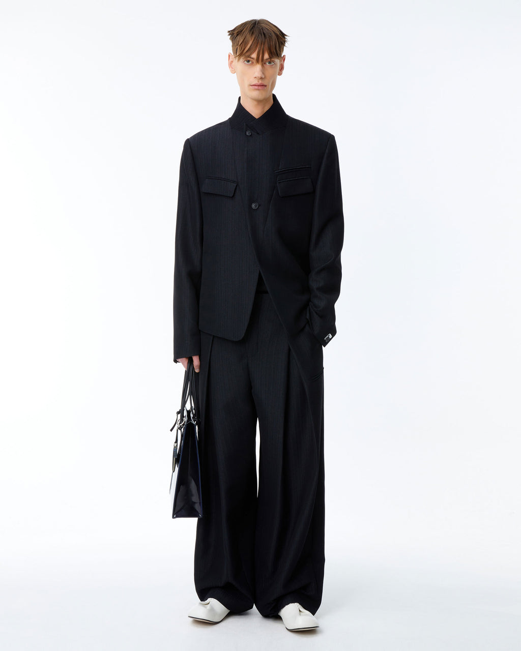 Ader Error - Vassi blazer (Noir) product image 1 | TRAB K-Fashion Australia