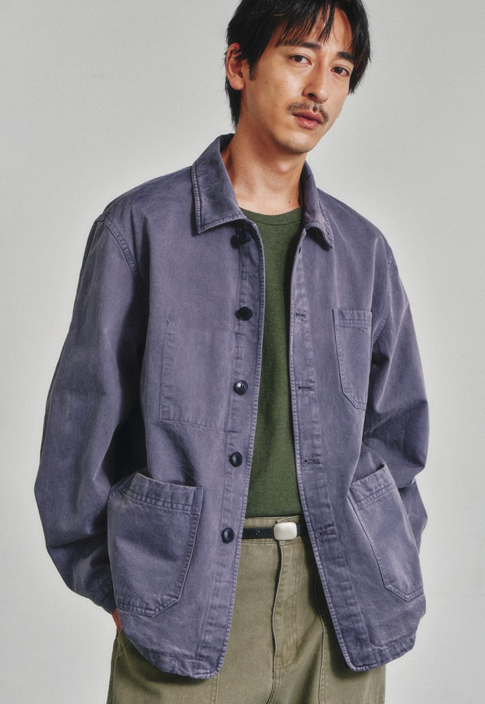 Art if acts - French Work Jacket (French Blue) product image 1 | TRAB K-Fashion Australia