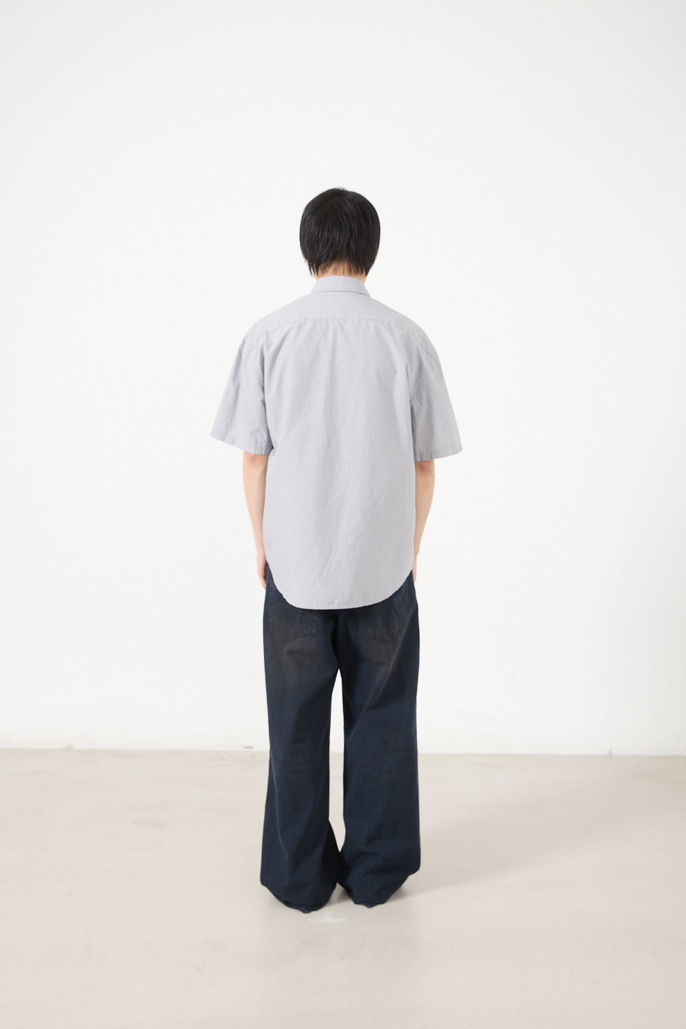 Hatchingroom - Arrow Shirt Pin Check (Grey) product image 8 | TRAB K-Fashion Australia