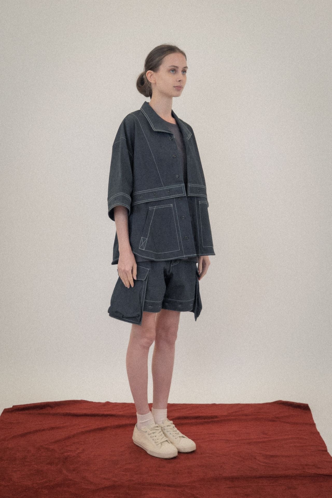 Ioedle - Assembled Jacket That Sparks Imagination (Charcoal) product image 10 | TRAB K-Fashion Australia