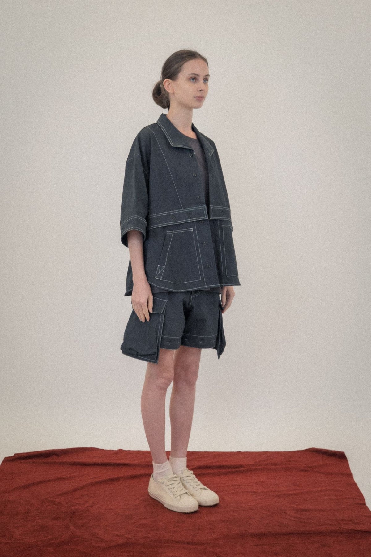 Ioedle - Imagination-Blooming Assembly Jacket (Charcoal) product image 10 | TRAB K-Fashion Australia