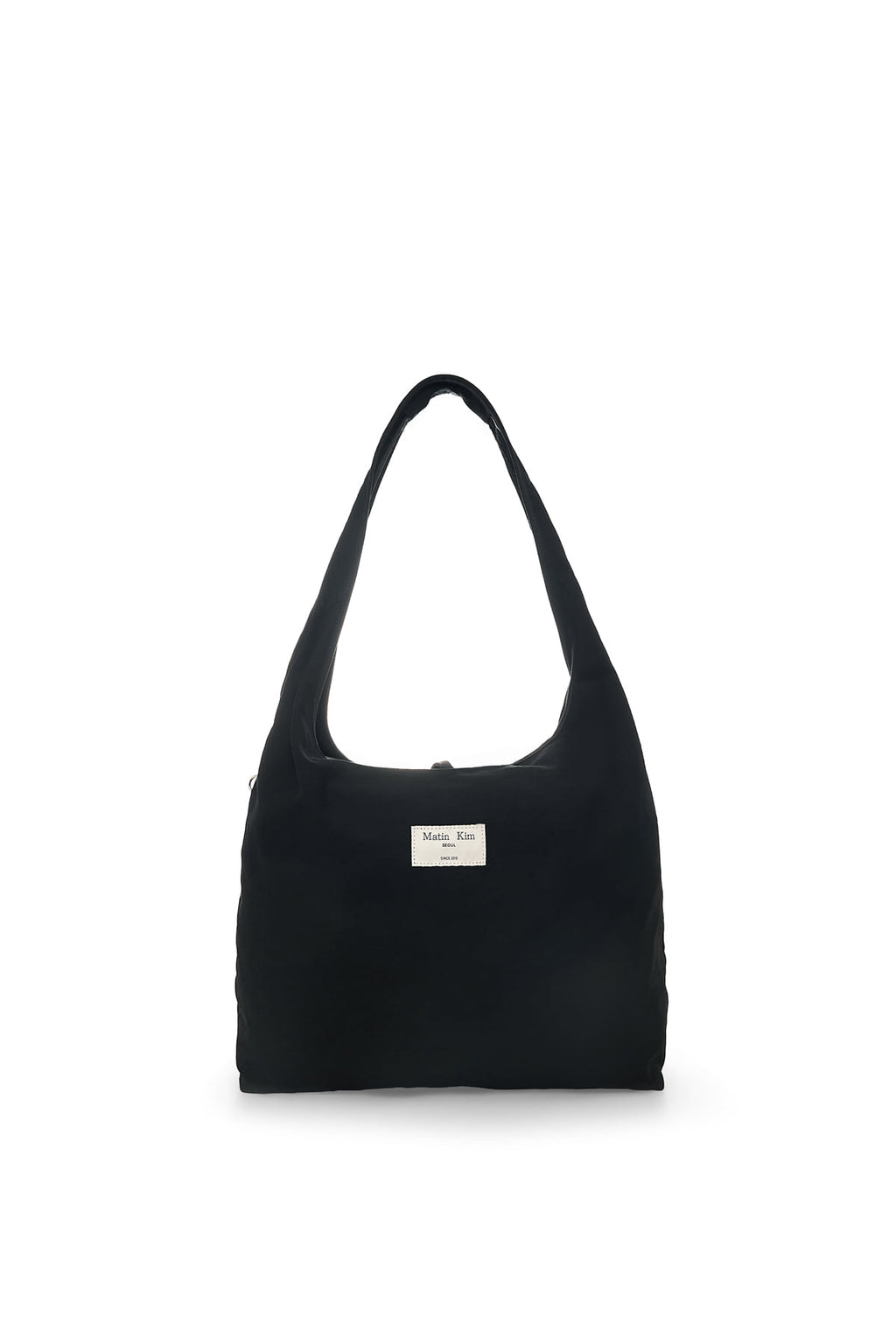 Matin Kim - Logo Point Round Ecobag (Black) product image 2 | TRAB K-Fashion Australia