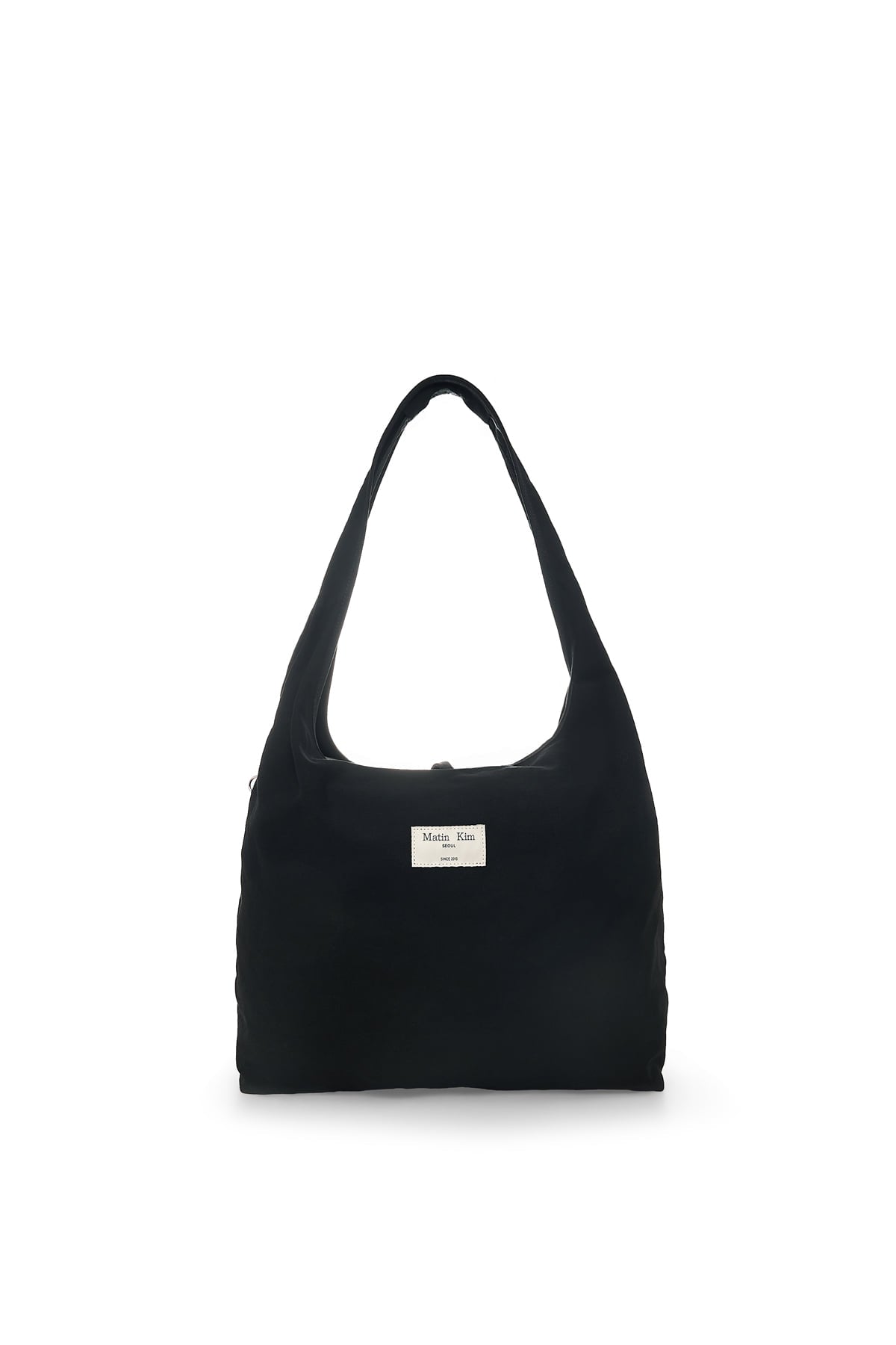 Matin Kim - Logo Point Round Ecobag (Black) product image 2 | TRAB K-Fashion Australia