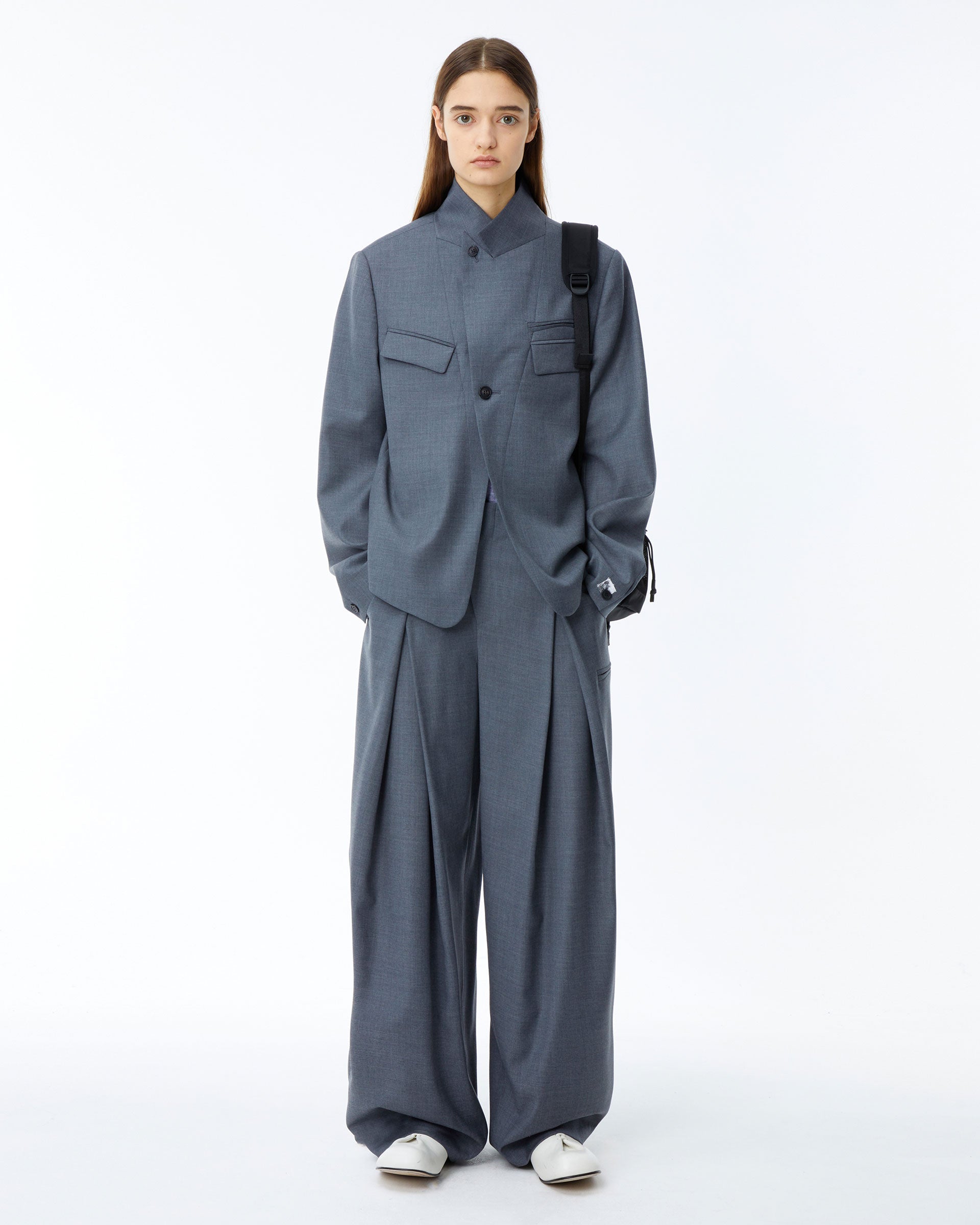 Ader Error - Vassi blazer (Grey) product image 1 | TRAB K-Fashion Australia
