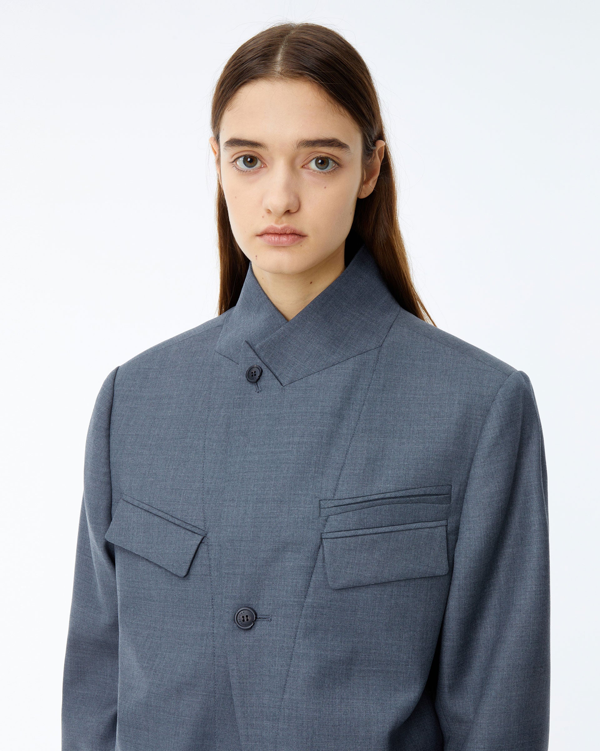 Ader Error - Vassi blazer (Grey) product image 2 | TRAB K-Fashion Australia