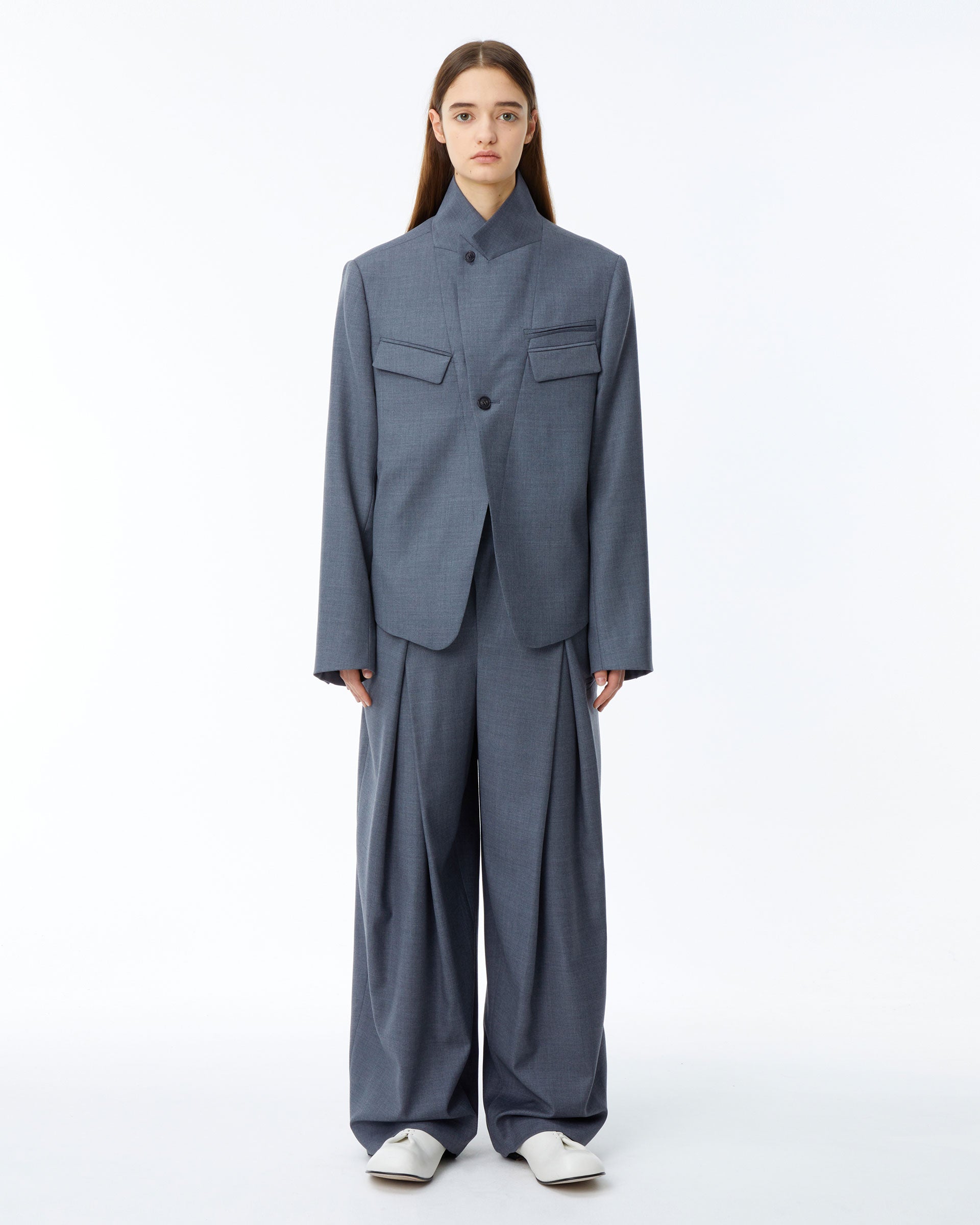 Ader Error - Vassi blazer (Grey) product image 3 | TRAB K-Fashion Australia