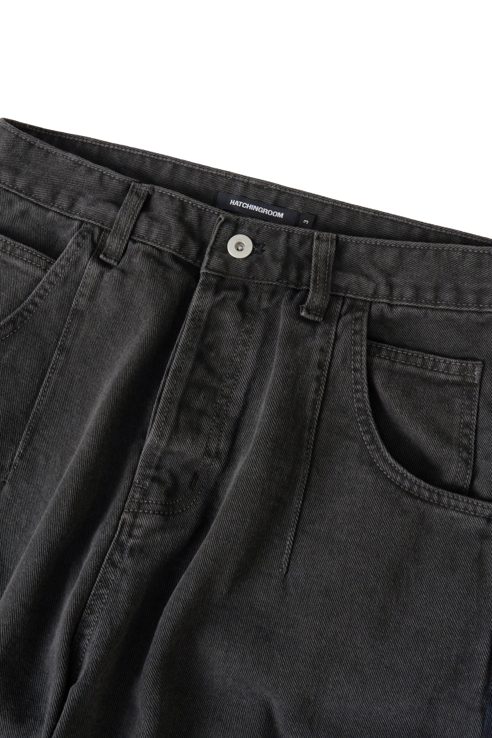 Hatchingroom - Two Face Jeans Dyed (Charcoal/Dark Navy) product image 4 | TRAB K-Fashion Australia