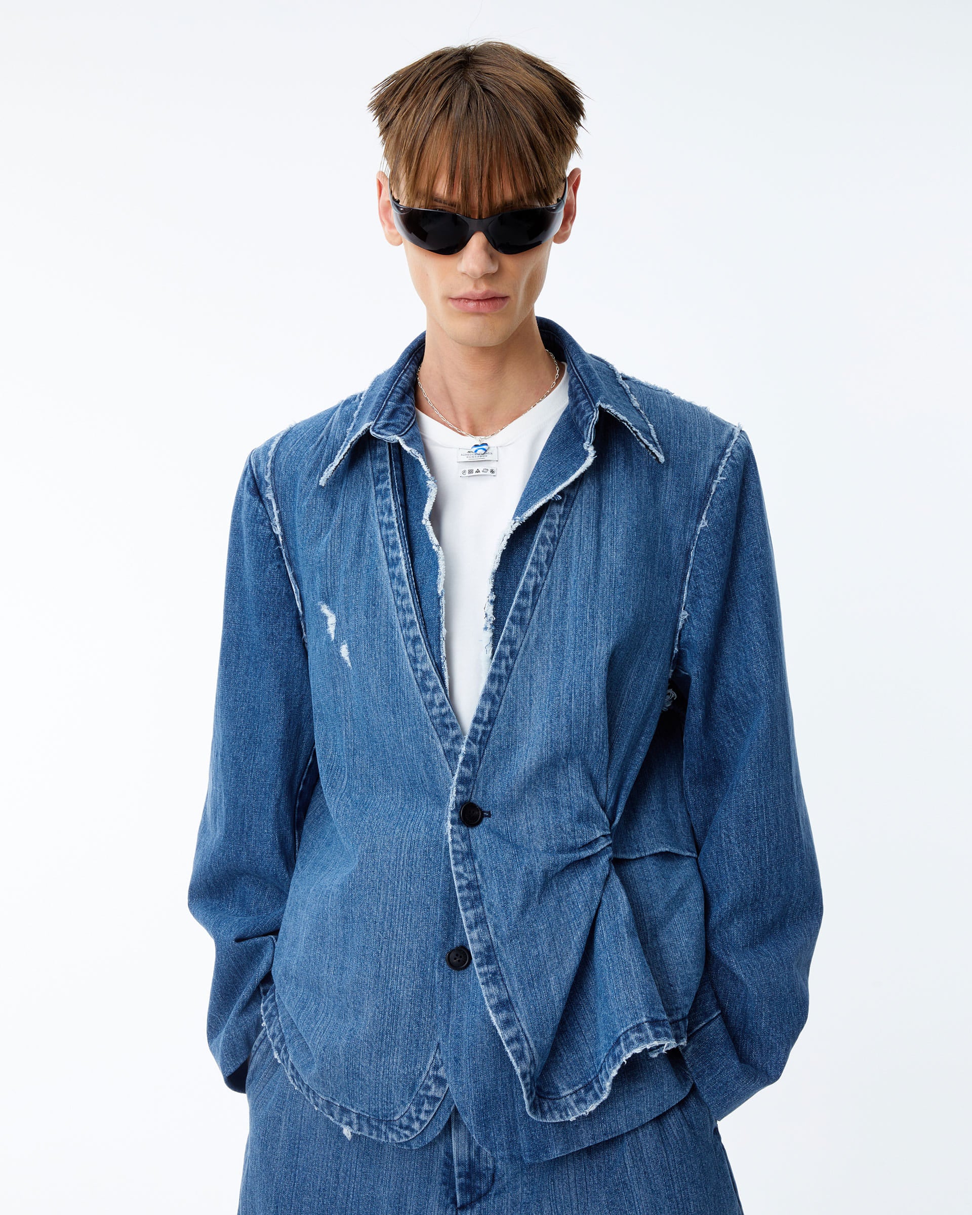 Ader Error - Alviat blazer (Blue) product image 2 | TRAB K-Fashion Australia