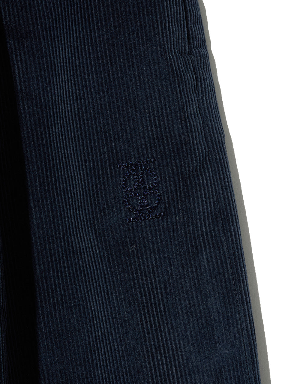Kijun - Corduroy Wide Tuck Pants (Navy) product image 11 | TRAB K-Fashion Australia