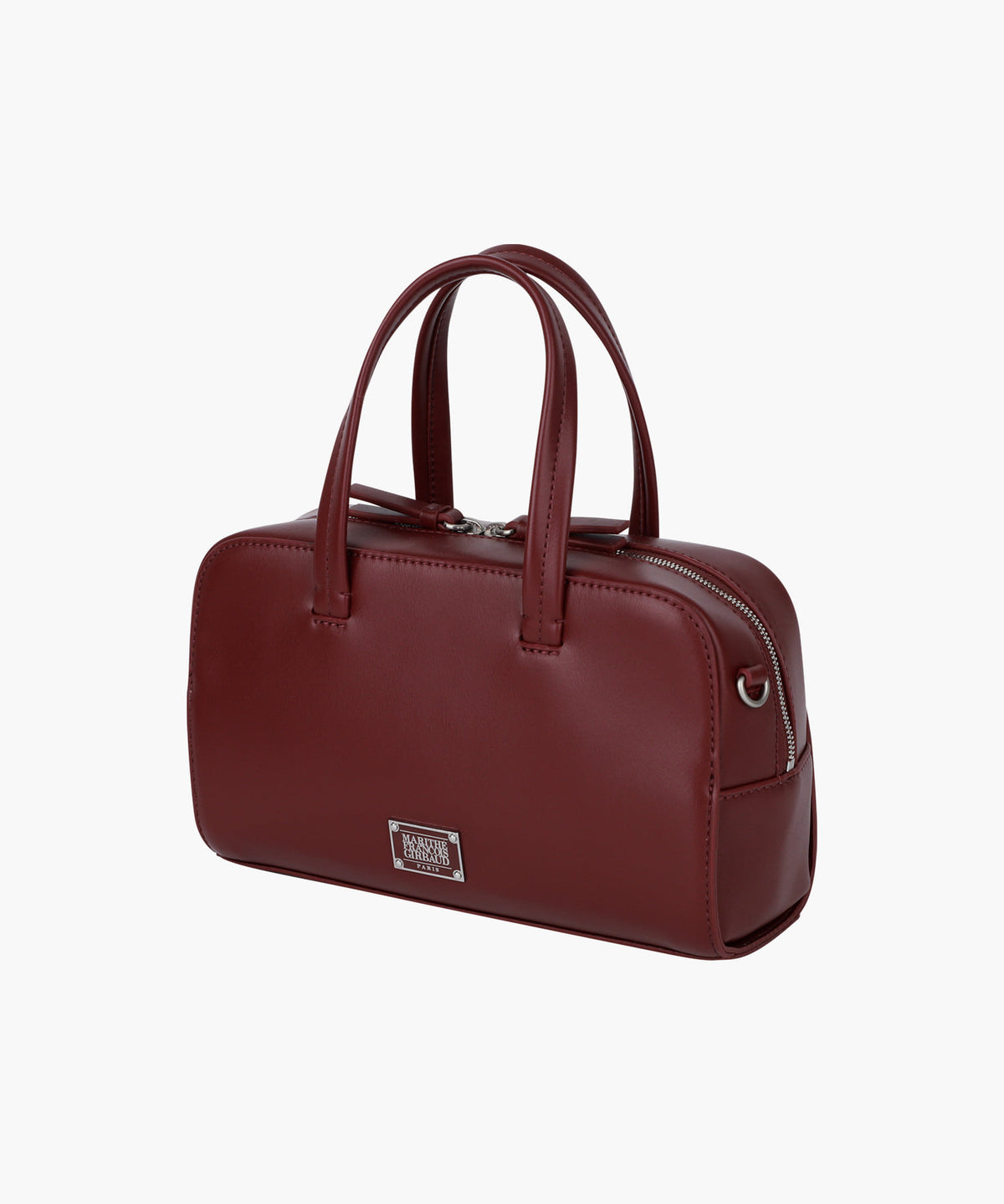 Marithe & Francois Girbaud - Classic Logo Square Cross Bag (Burgundy) product image 2 | TRAB K-Fashion Australia
