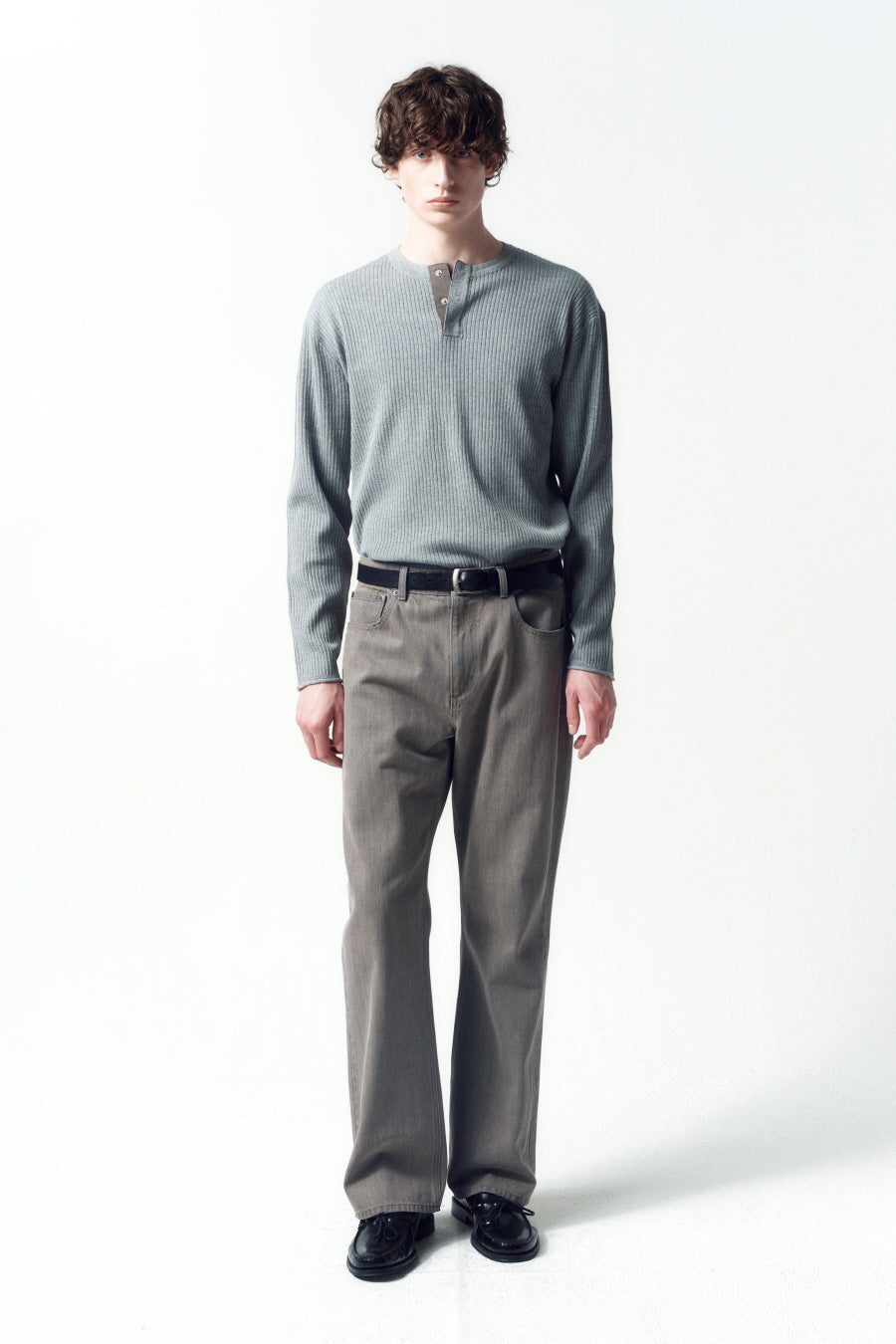 Insilence - Minimal Leather Belt (Black) product image 6 | TRAB K-Fashion Australia