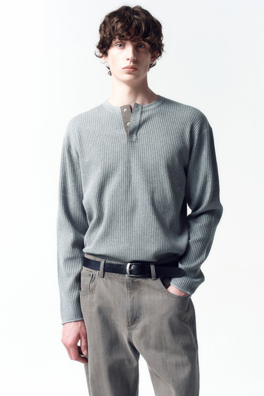 Insilence - Minimal Leather Belt (Black) product image 4 | TRAB K-Fashion Australia