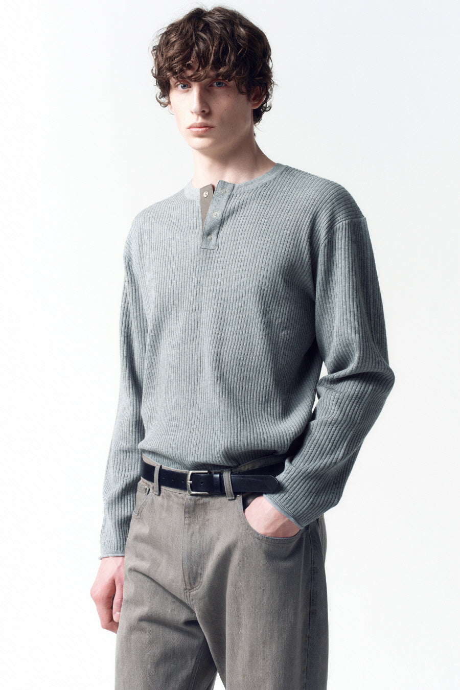Insilence - Minimal Leather Belt (Black) product image 5 | TRAB K-Fashion Australia