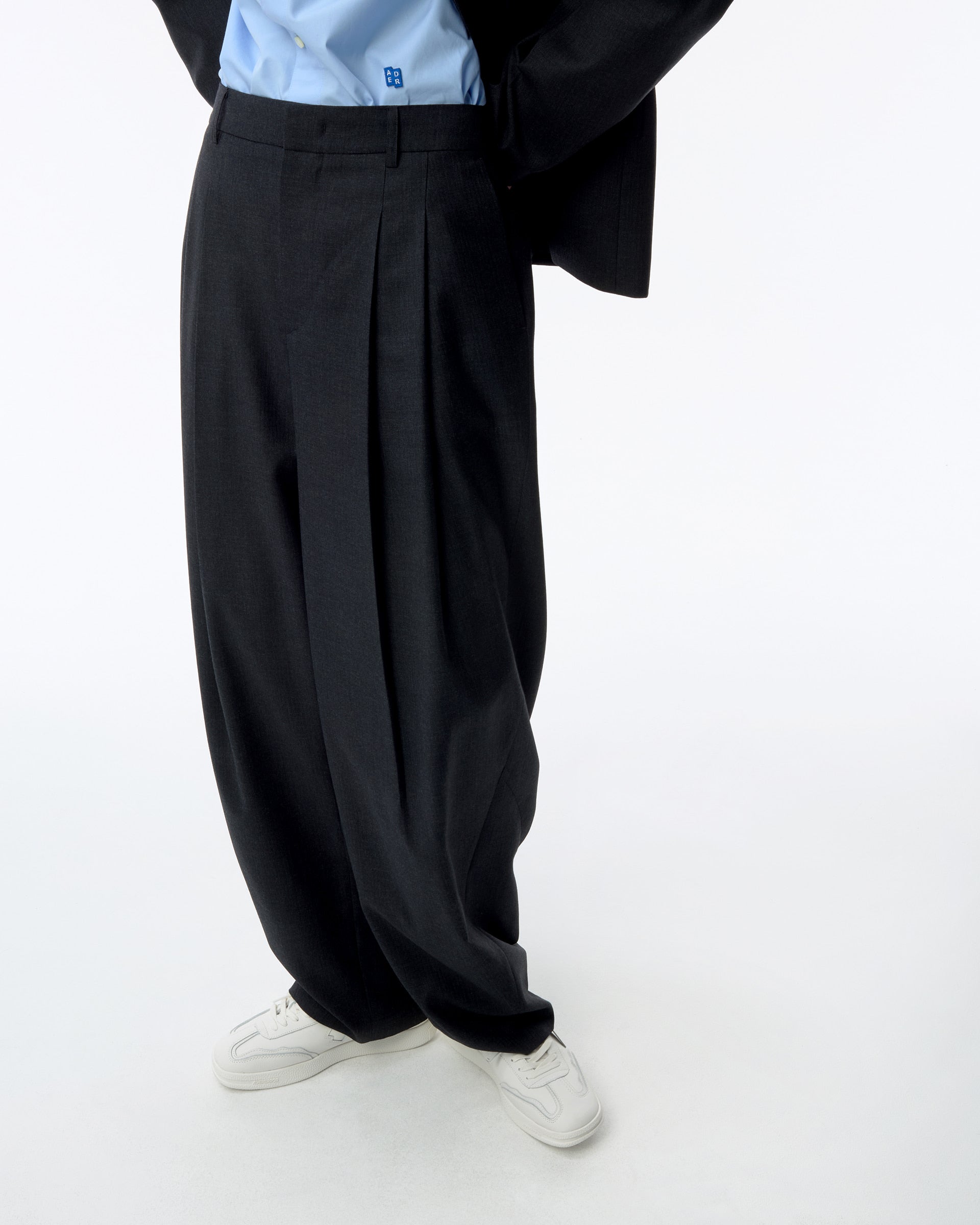 Ader Error - Sig; BK Tag slacks 02 (Grey) product image 5 | TRAB K-Fashion Australia