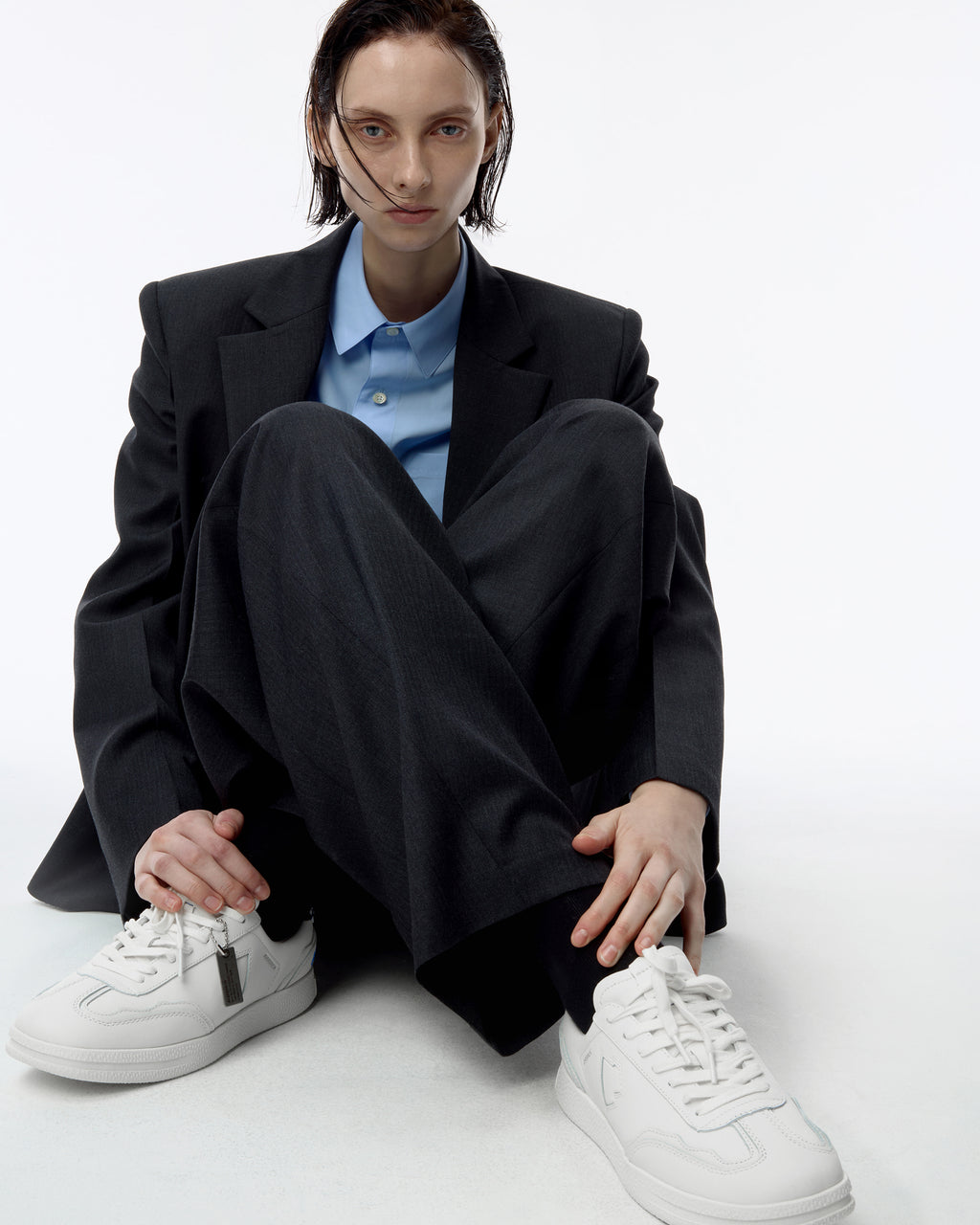 Ader Error - Sig; BK Tag slacks 02 (Grey) product image 7 | TRAB K-Fashion Australia