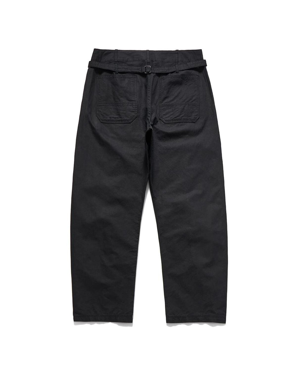 Eastlogue - Cinch Back Curved Pants (Black Linen) product image 6 | TRAB K-Fashion Australia