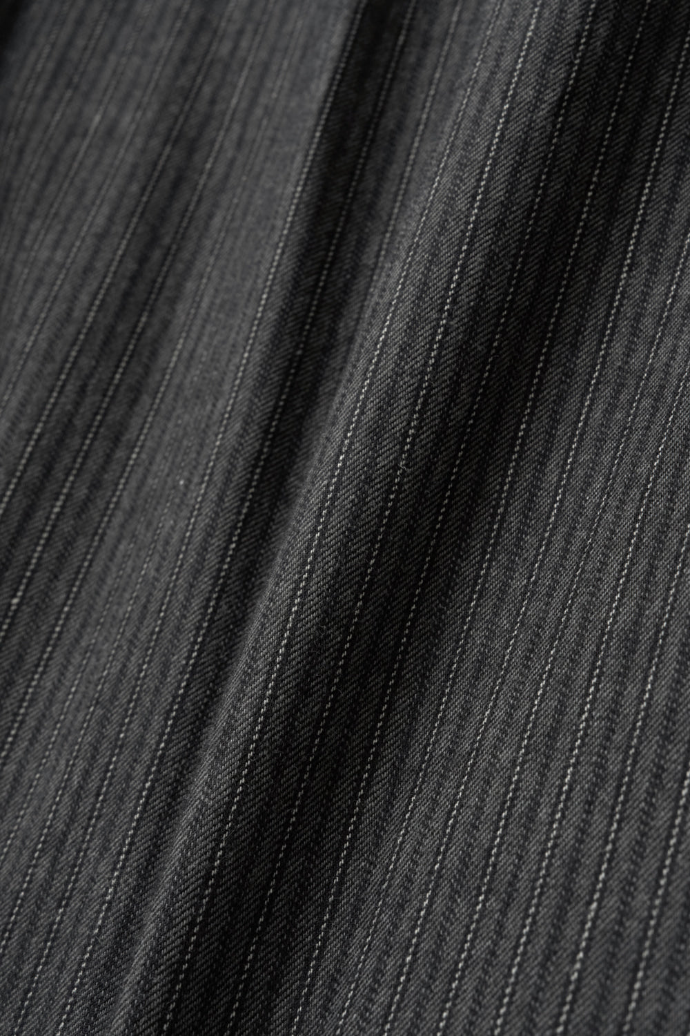 Hatchingroom - Shirring Shirt Vintage Stripe (Charcoal) product image 7 | TRAB K-Fashion Australia